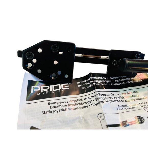 Pride Mobility Swing Away Joystick Bracket Right KIT2003310 For Power Wheelchair - Picture 3 of 4